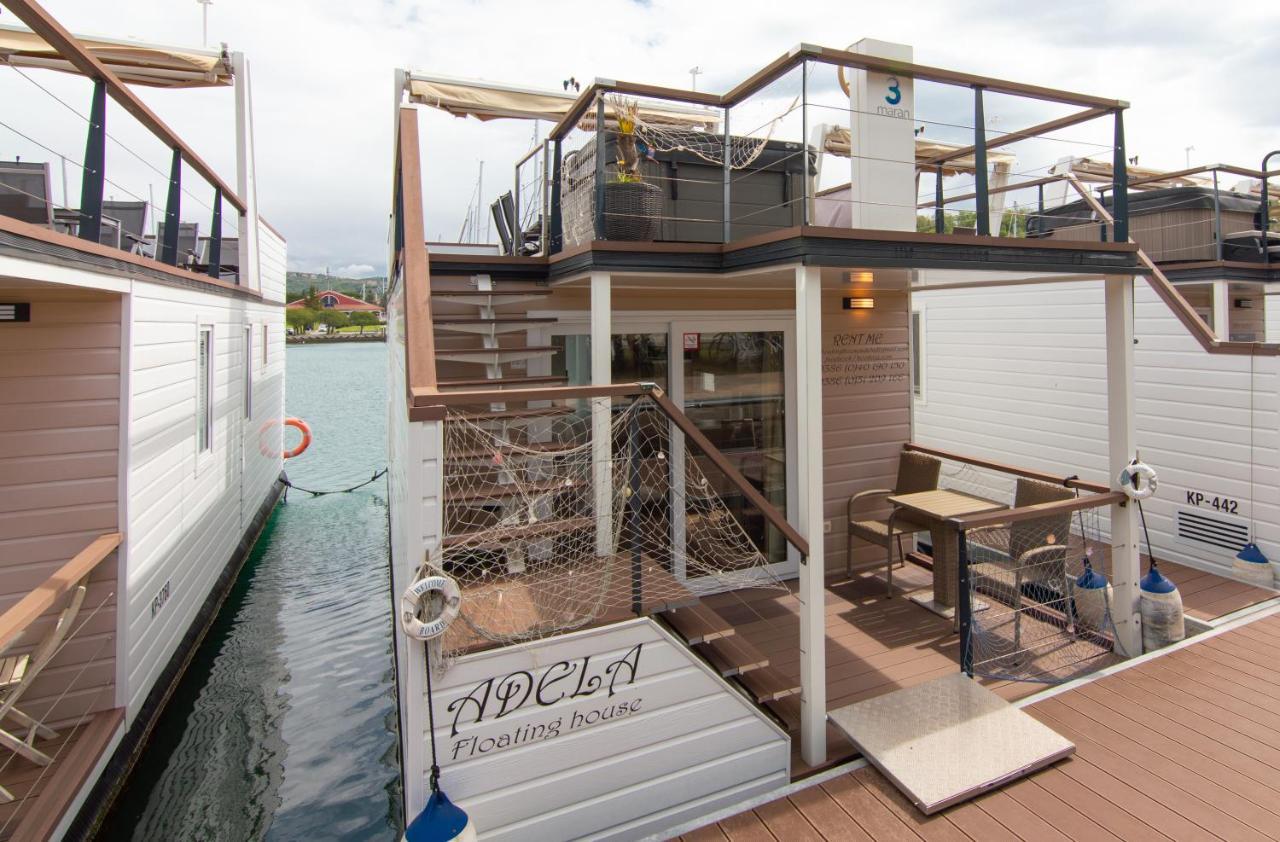 Floating House Adela Villa Portoroz Bagian luar foto