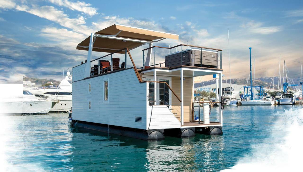 Floating House Adela Villa Portoroz Bagian luar foto